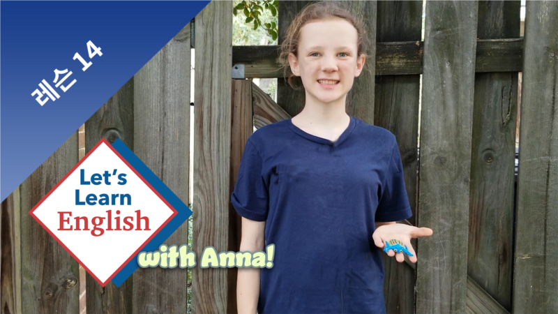 레슨 14: 	어떤 곤충을 좋아하세요?