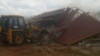 Harare City Council in action demolishing houses owned by some local people. (Photo: Courtesy - CHRA)