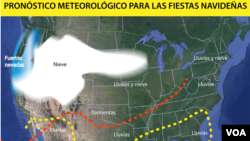 Las autoridades emitieron alertas para las Dakotas y vaticinaron la caída allí de una espesa nevada acompañada de fuertes vientos.