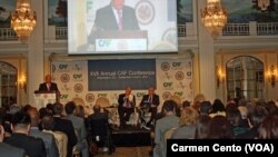 La CAF se reune en sesiones regulares una vez al año y es popular por la asistencia de importantes funcionarios de América Latina, EE.UU. y el resto del mundo.