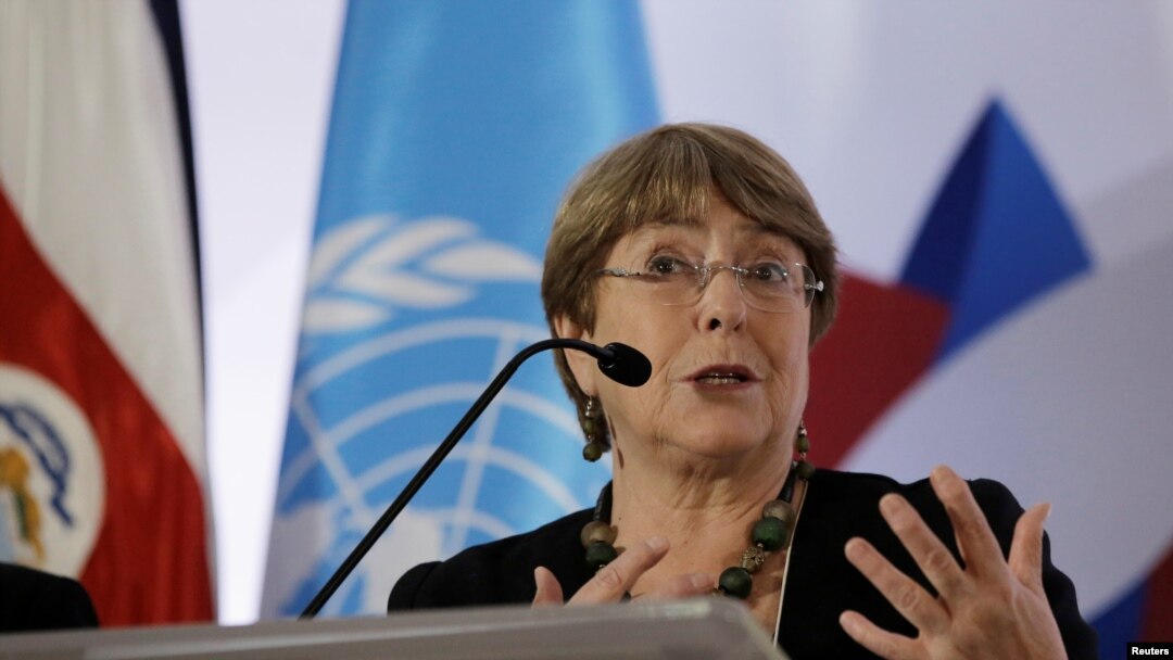 Komisaris Tinggi PBB urusan Pengungsi, Michelle Bachelet. (Foto: dok). 
