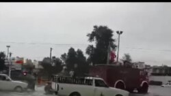 تصاویری از وضعیت معابر و خیابان‌های شهر دزفول بعد از بارندگی