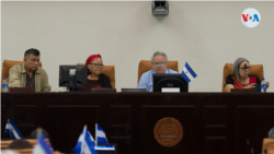La Junta Directiva de la Asamblea Nacional de Nicaragua. [Foto: Houston Castillo, VOA].