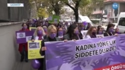 Gaziantep'te Kadına Şiddetle Mücadele Günü Eylemleri
