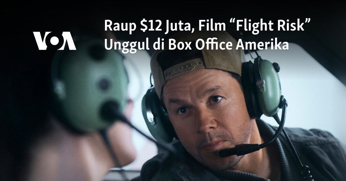 Raup  Juta, Film “Flight Risk” Unggul di Box Office Amerika