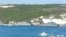Crimea, Ukraine -- Russian large landing ship with signs of damage has been seen in the bay of Sevastopol, 8May2022