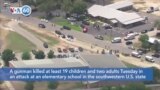 VOA60 America - 19 Children, 2 Adults Killed in Texas School Shooting
