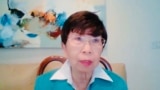 “視覺藝術家協會”主席兼董事會成員、從事人權活動40年的劉雅雅(Ann Lau)。 (美國之音，2022年5月12日)