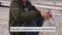  Reacciones de migrantes en la frontera sur de EE. UU.