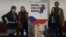 Активисты Пражского антивоенного комитета 