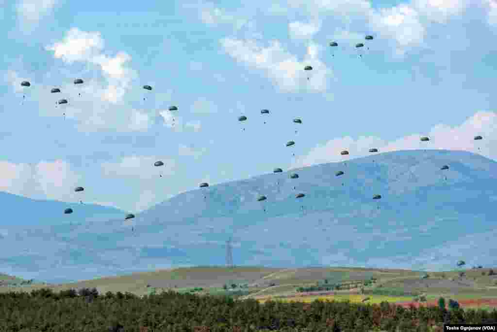 NATO drill Swift Response 22, Military Center Krivolak, North Macedonia