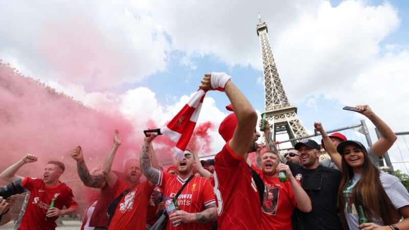 Fans Liverpool di Paris Disemprot Merica, Menteri Inggris Protes