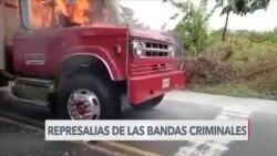 Represalias de las bandas criminales 