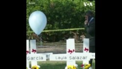 尤瓦尔迪居民悼念小学枪击案遇难者