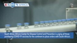 VOA60 Africa - South Africa Urges Africa’s First COVID-19 Vaccine Plant to Keep Its Doors Open