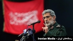 اسماعیل قاآنی، فرمانده نیروی قدس سپاه پاسداران انقلاب اسلامی.