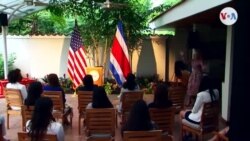 Primera dama de EEUU se reúne con empresarias de Costa Rica