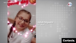 Jailah Silguero, 11 years old.