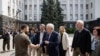 美國參議院共和黨領袖麥康奈爾等人突訪基輔，與烏克蘭總統澤連斯基舉行會晤（2022年5月14日）