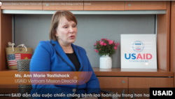 Bà Ann Marie Yastishock, Giám đốc USAID Việt Nam. Photo USAID Vietnam.