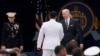 美國總統拜登向海軍學院畢業生發表講話