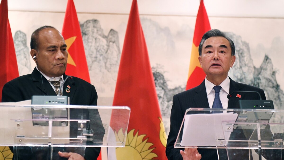 基里巴斯引入中国警察引起美国警觉