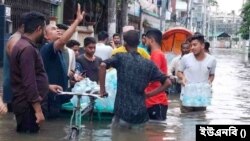 সিলেটের বন্যা পরিস্থিতি