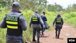 La Policía de Migración en Costa Rica supervisa la frontera con Nicaragua. Foto Cortesía Nicaragua Actual