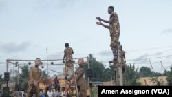 Le festival "Rendez-vous chez nous", à Lomé, le 28 avril 2022. (VOA/Amen Assignon)