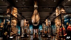 The Northwest Coast Hall at the American Museum of Natural History in New York is seen in this May 10, 2022, photo.