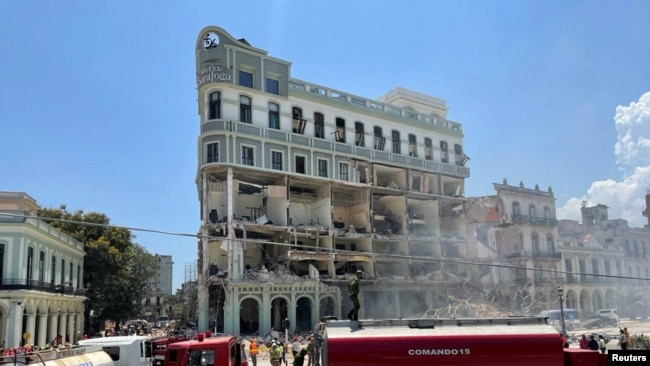 En fotos: Explosión en hotel Saratoga deja varios muertos y heridos en La Habana