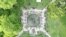 Drone Footage Captures Uvalde Town Square Memorial 