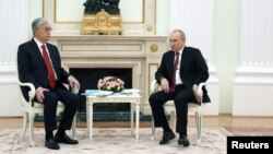 Kreml, 16-may, 2022: Rossiya va Qozog'iston rahbarlari muloqotda 