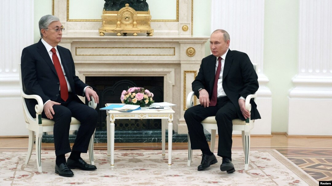 Владимир Путин и Касым-Жомарт Токаев