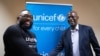 Mukuru weUNICEF kumabudazuva nekuchamhembe kweAfrica VaMohamed vachimhoresa pTendai Mtawarira