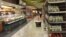 Caracas'ta bir süpermarket