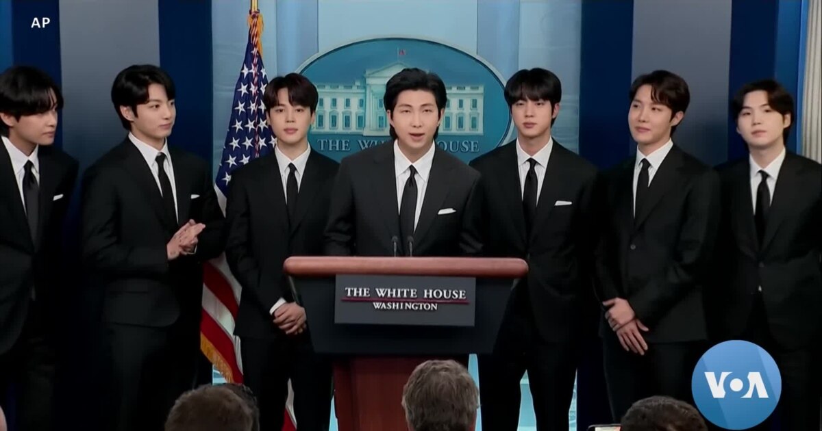 K-pop Supergroup BTS Visits White House to Shine Light on Anti