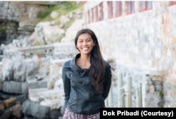 Nesha Ichida, pakar biologi kelautan dari Indonesia Manta Project. (Dokumentasi Pribadi)