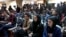 FILE - Afghan journalists attend a press conference in Kabul, Afghanistan, Feb. 13, 2022. Two journalists who disappeared separately in Afghanistan were released August 5, media groups say. 
