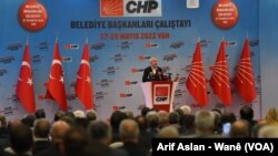 Serokê Giştî yê CHP'ê Kemal Kiliçdaroglu li Wanê