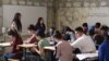 Xwendekarên Efrînî di Ezmûnên dawîya salê da li penageha Şehba