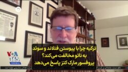 ترکیه چرا با پیوستن فنلاند و سوئد به ناتو مخالفت می‌کند؟ پروفسور مارک کتز پاسخ می‌دهد