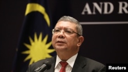 မလေးရှားနိုင်ငံခြားရေးဝန်ကြီး Saifuddin Abdullah. (အောက်တိုဘာ ၂၈၊ ၂၀၂၁)
