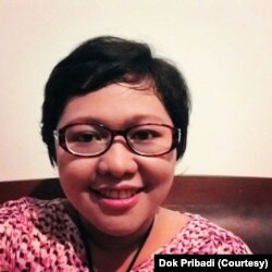 Maulina Muzirwan, co-founder komunitas Klub Baca Yogyakarta.