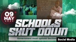 Monday National Schools Shut Down 