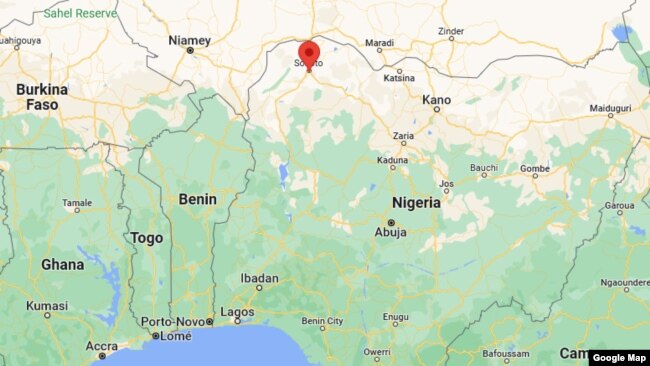 Sokoto, Nigeria (Google Map)