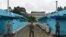 FILE - In this Sept. 16, 2020, file photo, U.S. and South Korean soldiers stand guard during an official visit to Panmunjom in the Demilitarized Zone, South Korea.