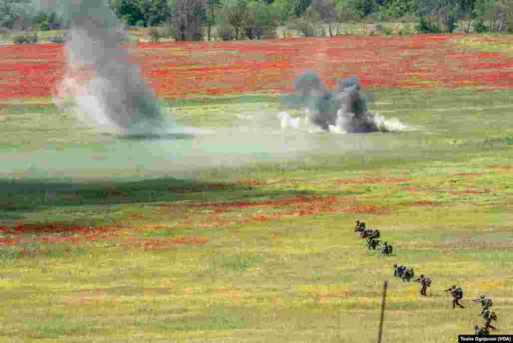 NATO drill Swift Response 22, Military Center Krivolak, North Macedonia