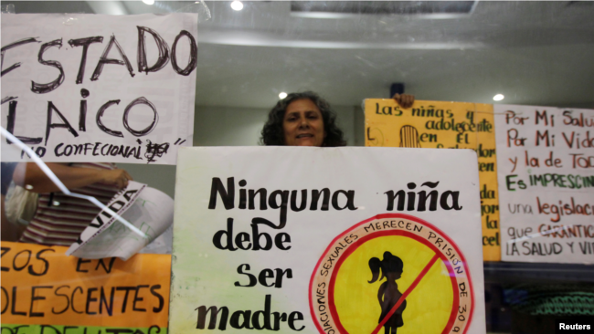 Derecho a elección y a salud sexual y reproductiva es una petición constante de colectivos que difienden los derechos de la mujer salvadoreña y han marcado postura sobre embarazos infantiles.