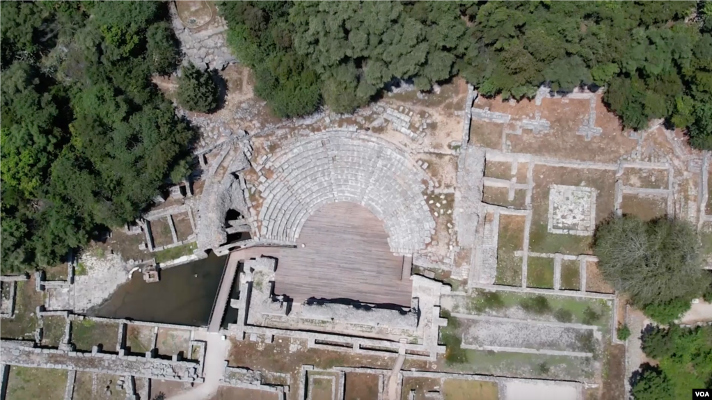 Butrint National Park of Albania